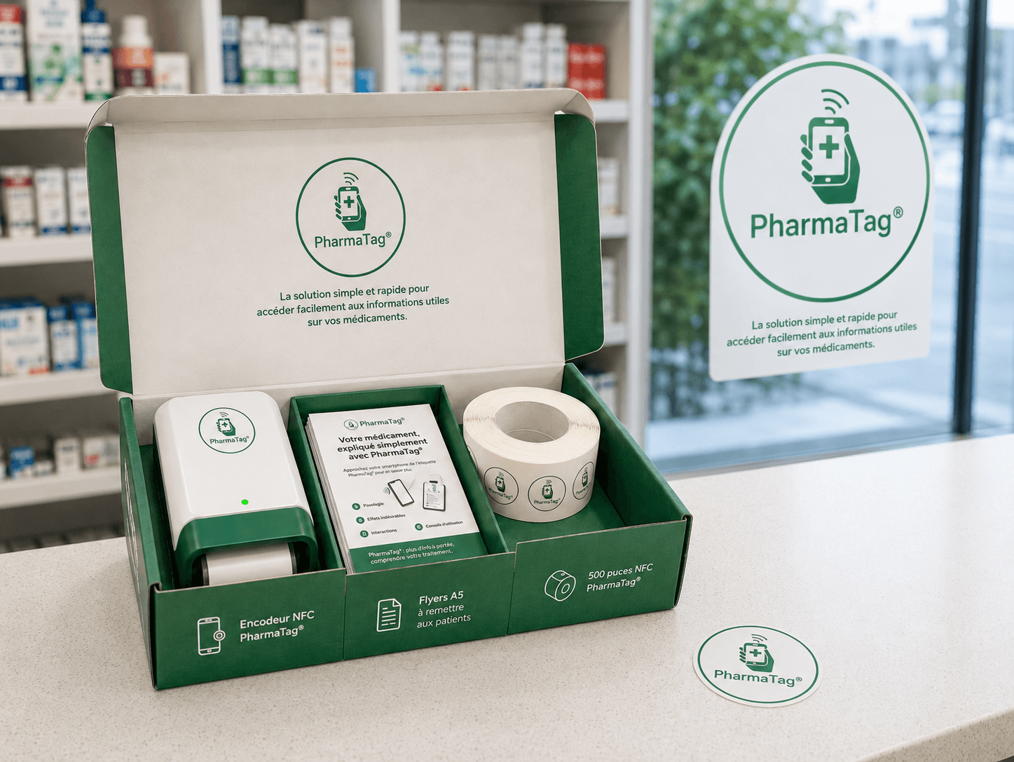Tout ce qu’il faut pour démarrer, dans une seule boîte.